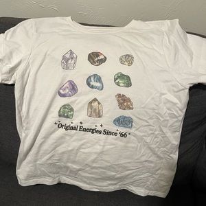 Vans crystal crop top